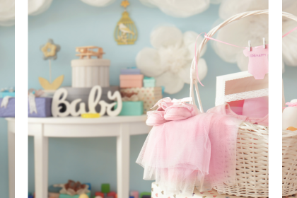 Stop Overstuffing Gift Bags — 5 Baby Shower Welcome Tables That Wow