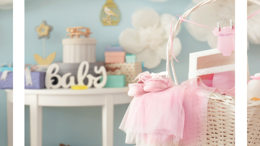 Stop Overstuffing Gift Bags — 5 Baby Shower Welcome Tables That Wow