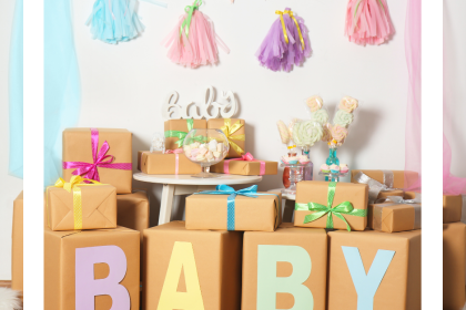Baby Shower Backdrops That Look Like You Hired a Stylist