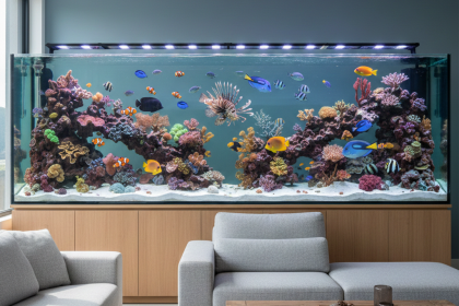 aquarium glass white residue