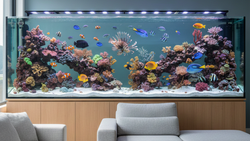 aquarium glass white residue