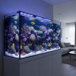 clean aquarium glass with vinegar