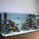 clean aquarium glass without scratching