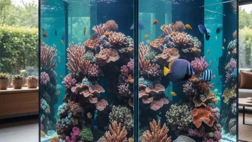 how to clean aquarium glass