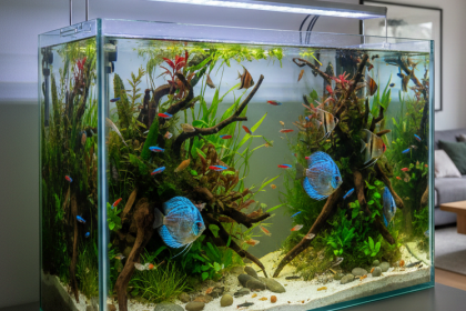 how to clean fish tank gravel by hand