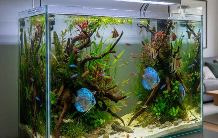 how to clean fish tank gravel by hand