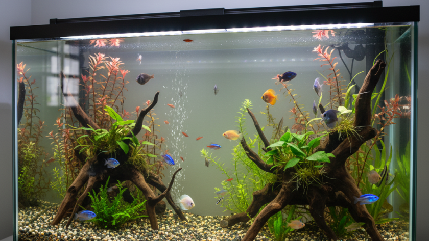 how to clean fish tank gravel with vinegar