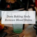 does baking soda remove blood stains