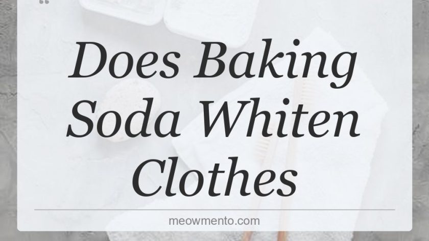 does baking soda whiten clothes