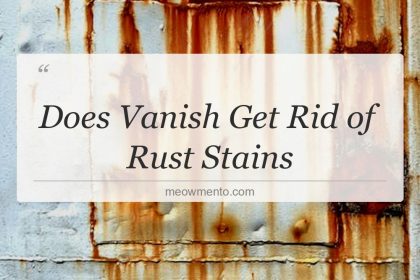 does vanish get rid of rust stains