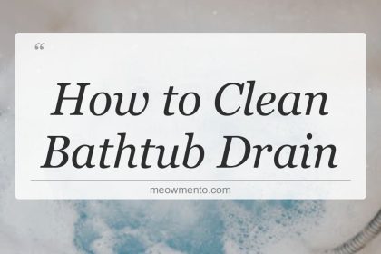 how to clean bathtub drain