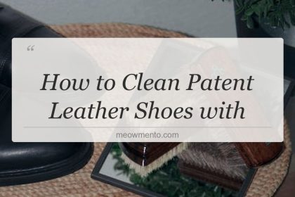 how to clean patent leather shoes with