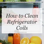 how to clean refrigerator coils