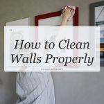how to clean walls properly