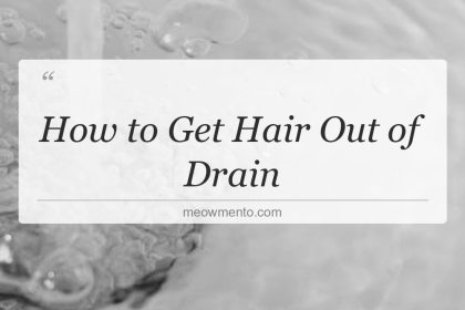 how to get hair out of drain