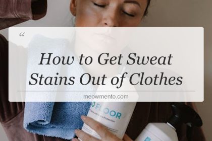 how to get sweat stains out of clothes