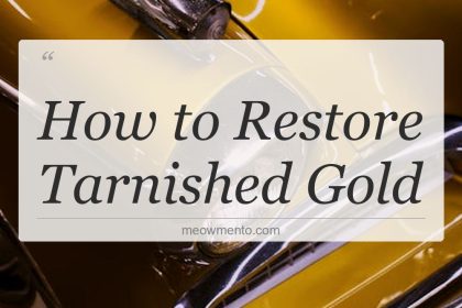 how to restore tarnished gold
