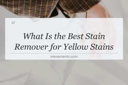 what is the best stain remover for yellow stains