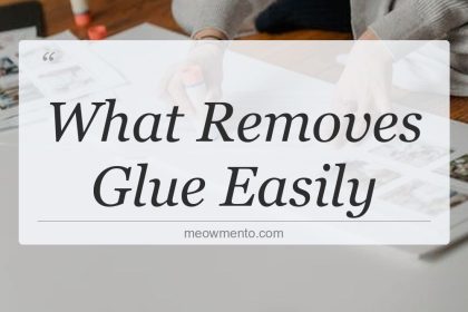 what removes glue easily