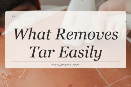 what removes tar easily