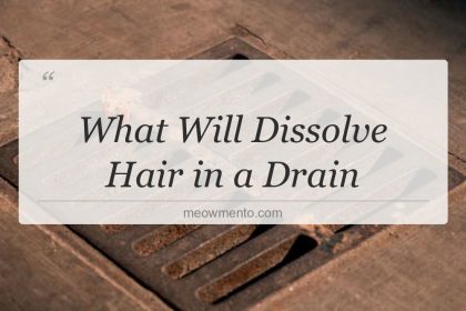 what will dissolve hair in a drain